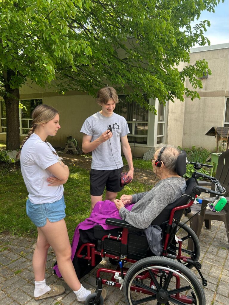 Building Empathy: Haliburton students connect with seniors