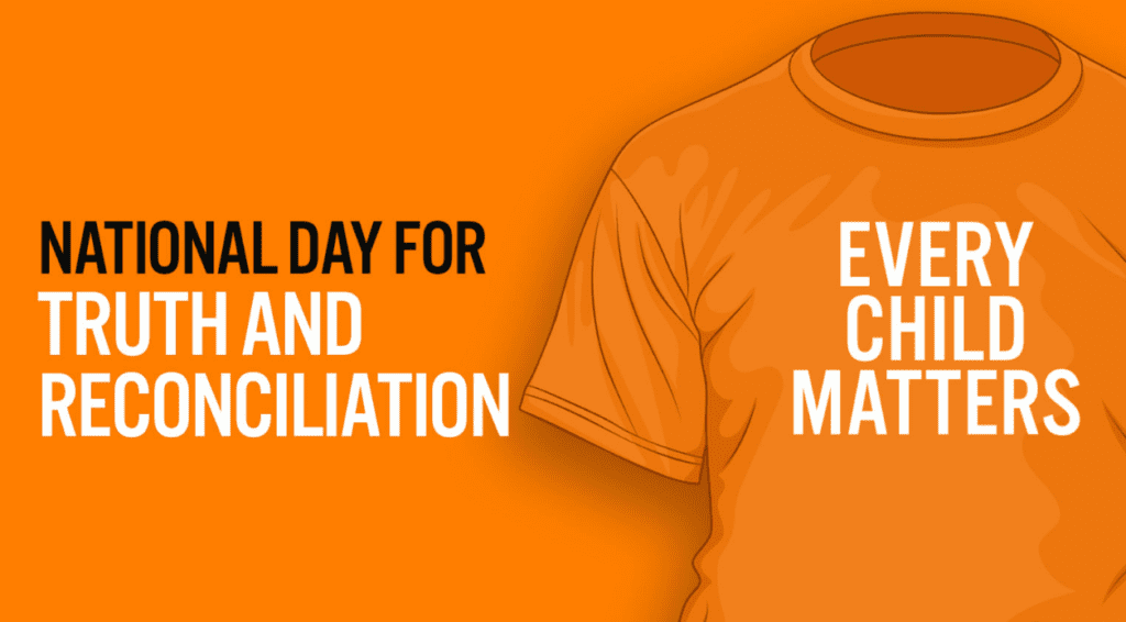 Image of Orange t-shirt: Every Child Matters.