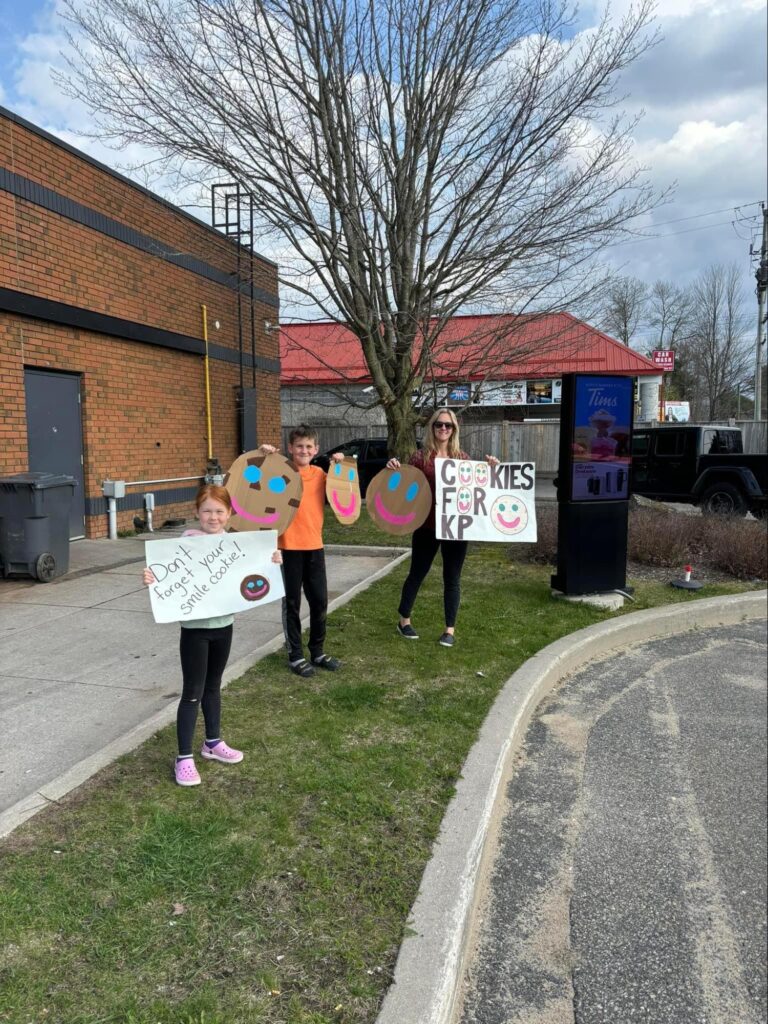 Tim Hortons Smile Cookie campaign funds donated to K.P. Manson Public School