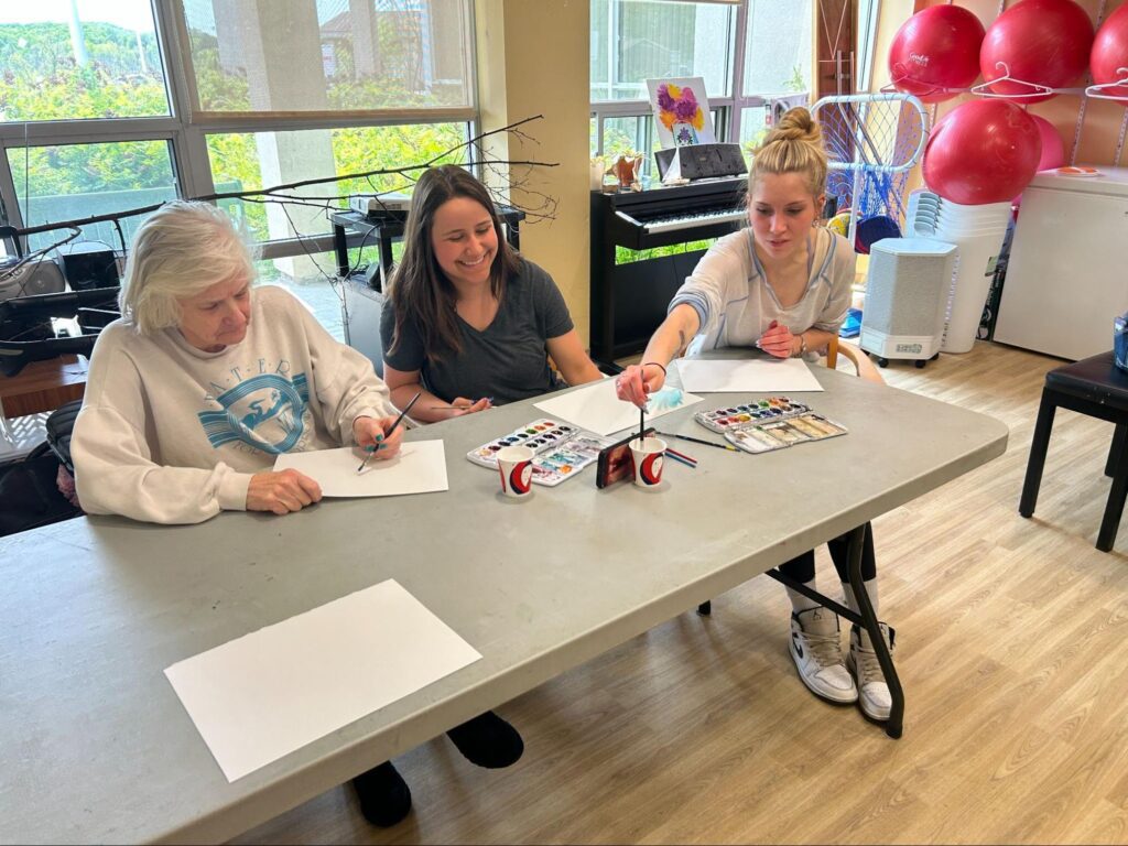 Building Empathy: Haliburton students connect with seniors