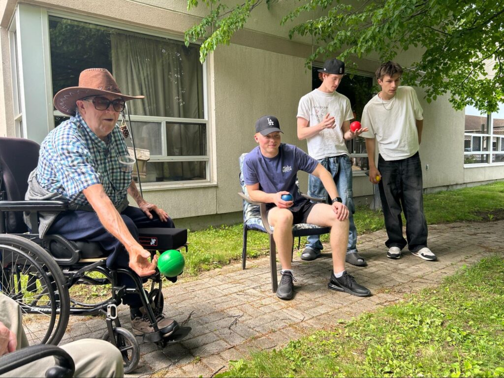 Building Empathy: Haliburton students connect with seniors
